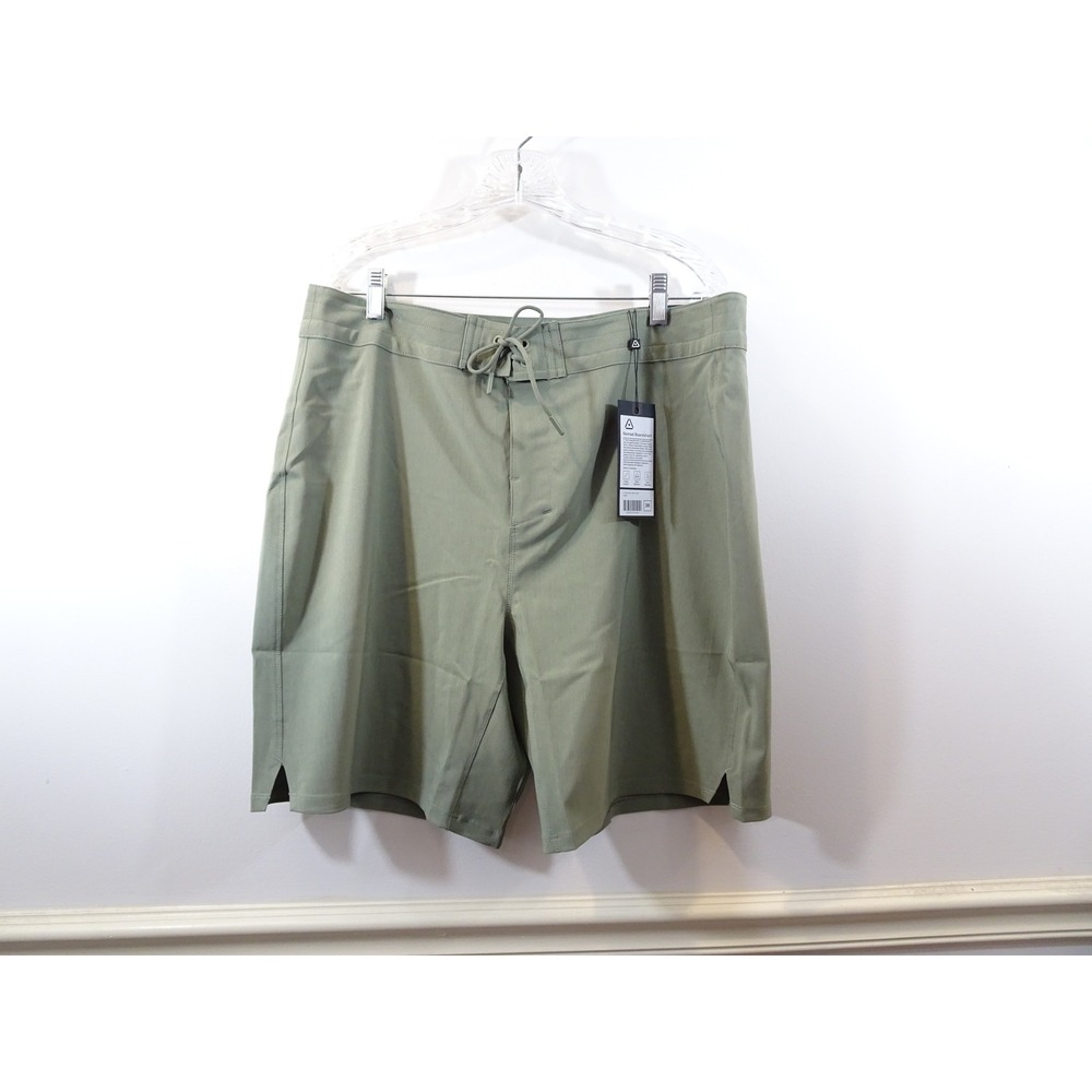 Western Rise Nomad Boardshort Sage Green Mens 36 Swim Trunk NEW